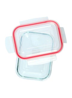 DELCASA Glass Air Tight Container Clear 600ml  - Image 2