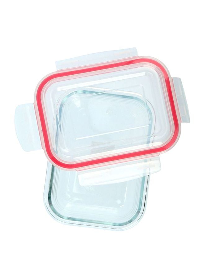 DELCASA Glass Air Tight Container Clear 600ml  - Image 2