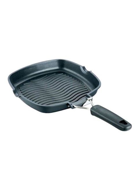 Fine Cast Practical Grill Pan Black 24x24cm