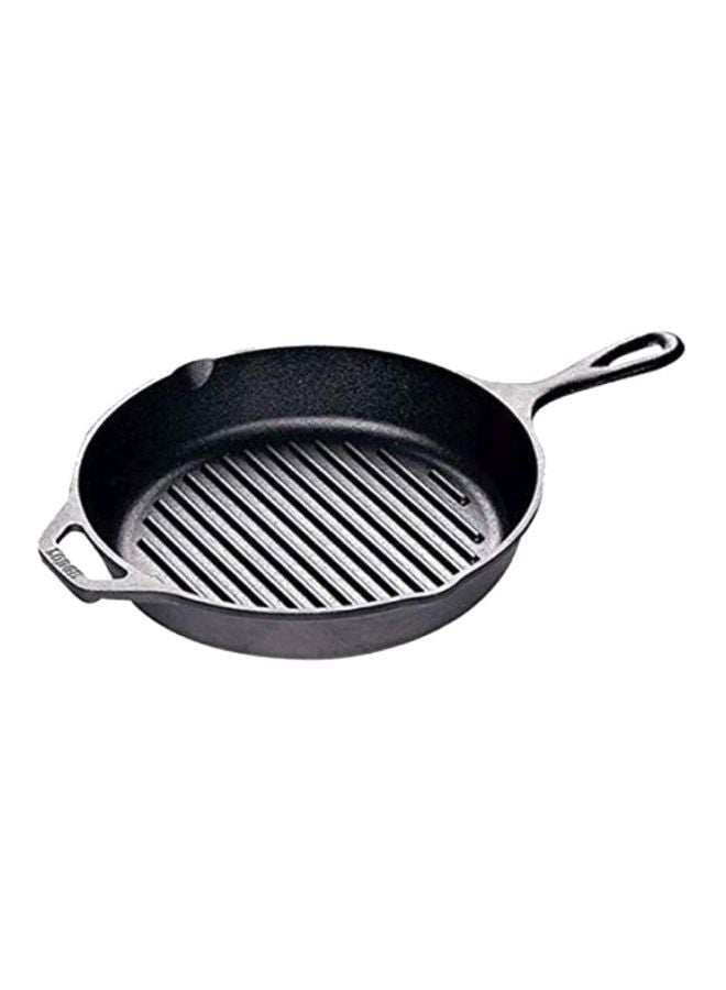Lodge Cast Iron Grill Pan Black 10.25inch - Image 1