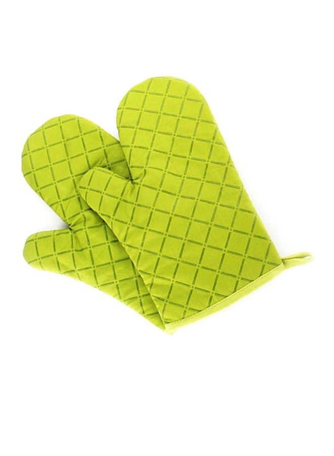 Sharpdo Anti Steam Oven Glove Green 18x28cm  - Image 2