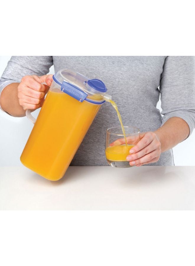 سيستيما وعاء للعصير أزرق/شفاف - Image 4