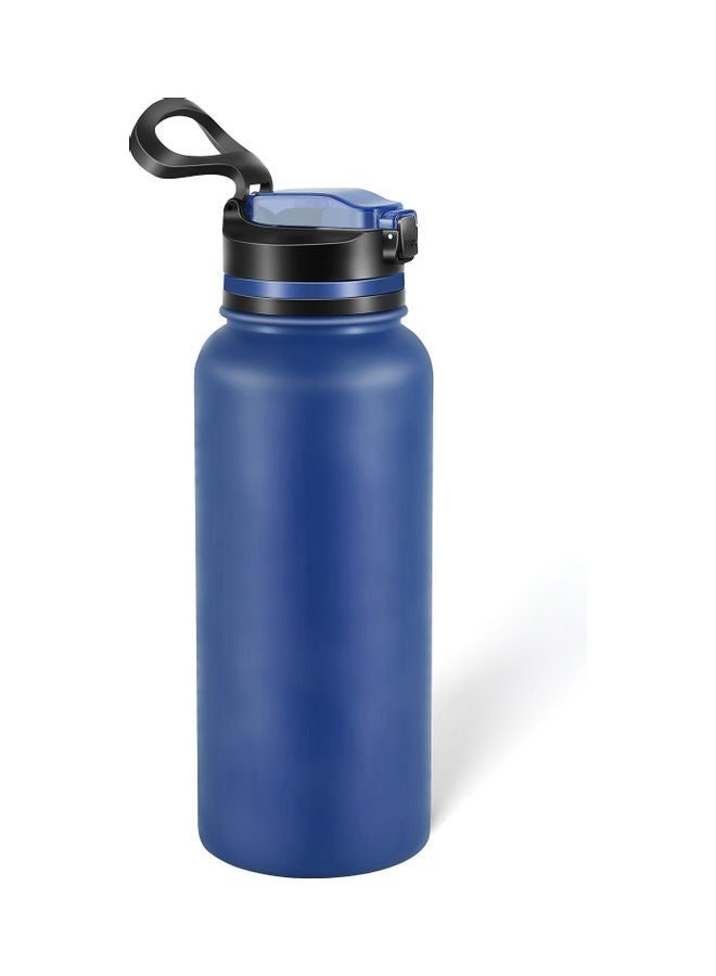 Vacuum Water Bottle Blue/Black/Silver 255x90mm  - Image 2