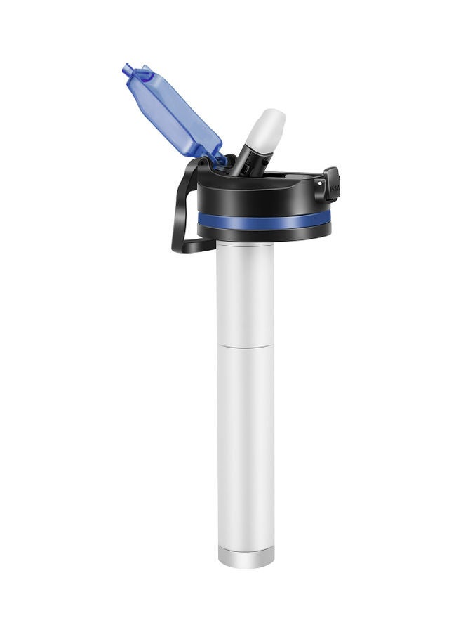Vacuum Water Bottle Blue/Black/Silver 255x75mm  - Image 3