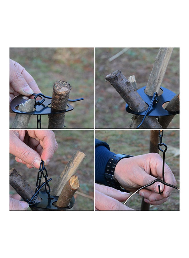 صنديك علاقة ثتبيت لأوعية الشواء أسود 85مم - Image 4