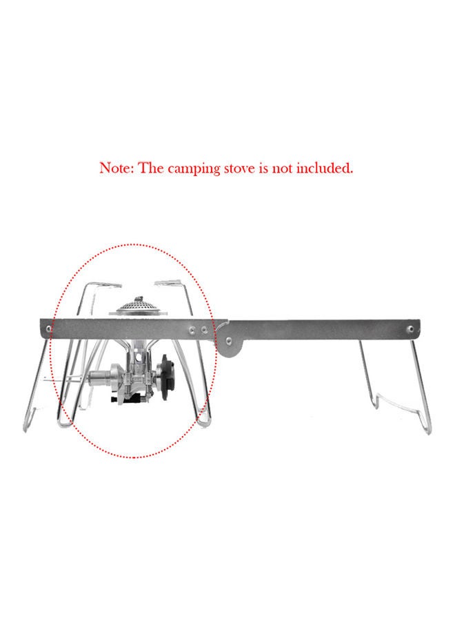 Generic - Aluminum Alloy Camping Stove Stand 32x21x8cm - Image 1