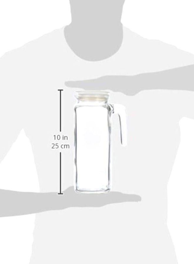 Bormioli Rocco Glass Jug With Lid Clear  - Image 5
