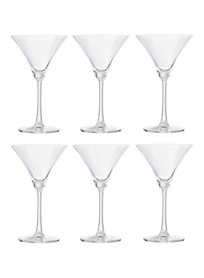 Ocean Pack Of 6 Madison Cocktail Martini Glass Clear 285ml  - Image 1