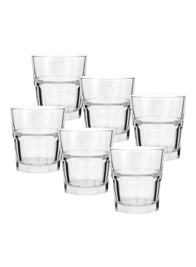 Ocean Pack Of 6 Centra Rock Tumbler Clear 6x300ml - Image 2