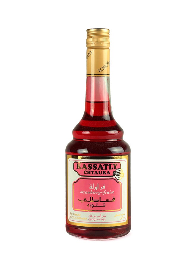 Kassatly - Strawberry Syrup 600ml - Image 1