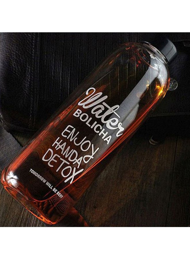 Beauenty Portable Sport Travel Water Bottle Clear 1Liters - Image 4