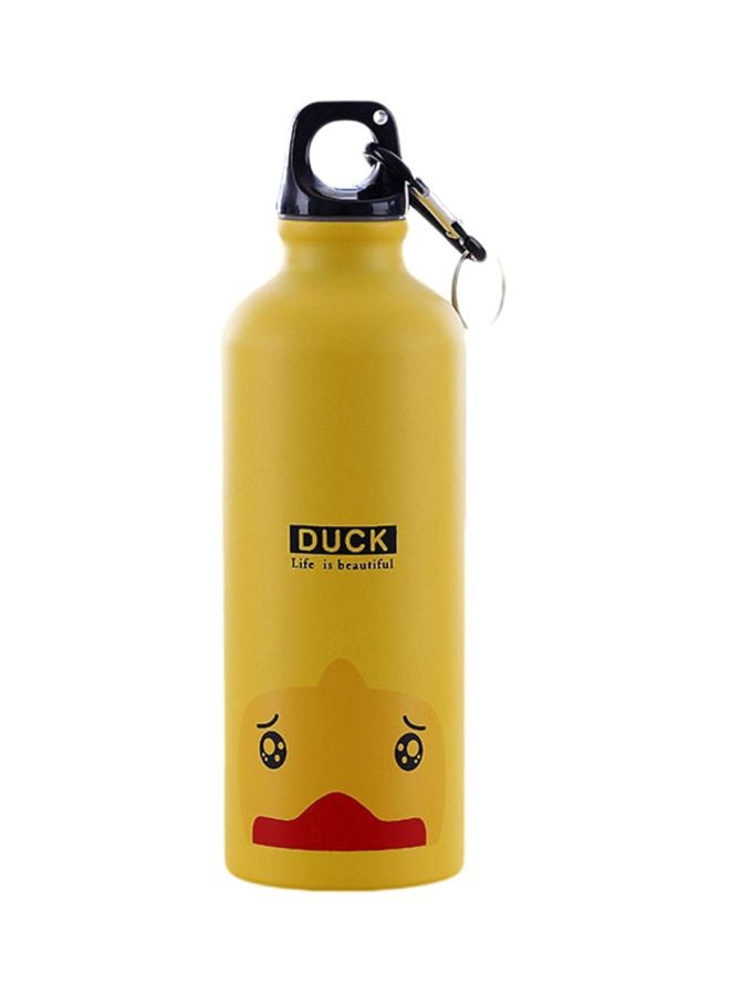 Beauenty - Cartoon Animal Water Bottle Yellow/Black/Red 500ml - Image 1