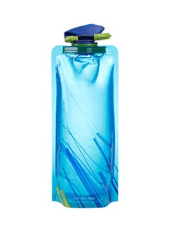 Beauenty Reusable Sports Travel Portable Water Bottle Blue 22.6 x 10.7cm  - Image 1