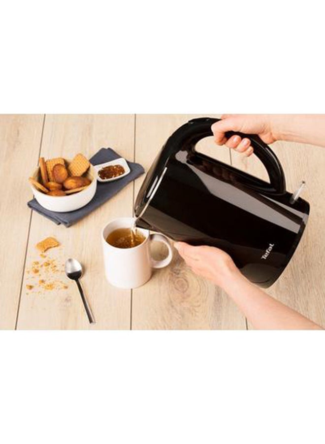 تيفال غلاية كهربائية آمنة الملمس 1.7 L 1800 W 100237258 أسود - Image 3