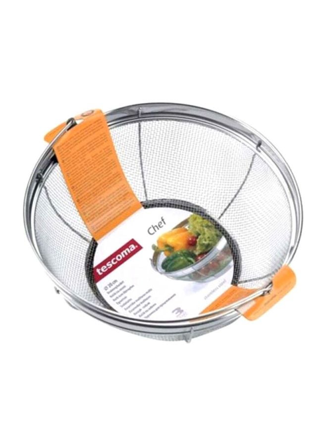 tescoma Metal Draining Basket Silver 20cm - Image 2