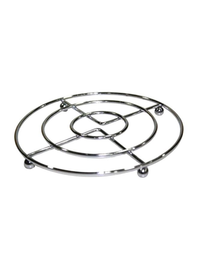 RAJ - Stainless Steel Hot Stand Silver 16cm - Image 1