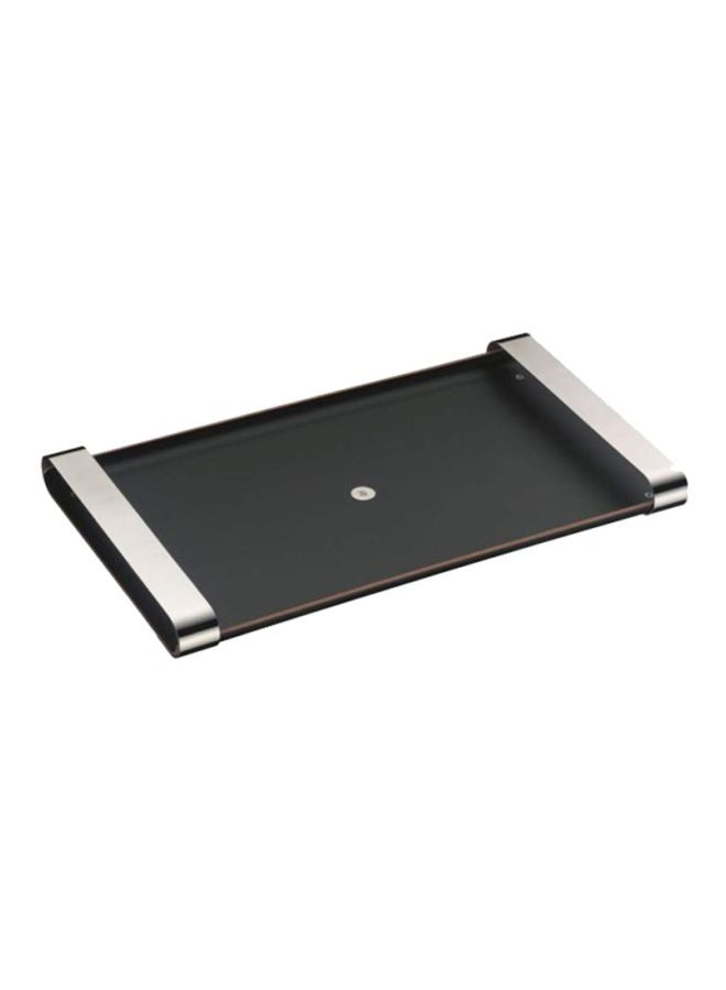 WMF Club Rectangular Serving Tray Black/Silver 54x32cm 