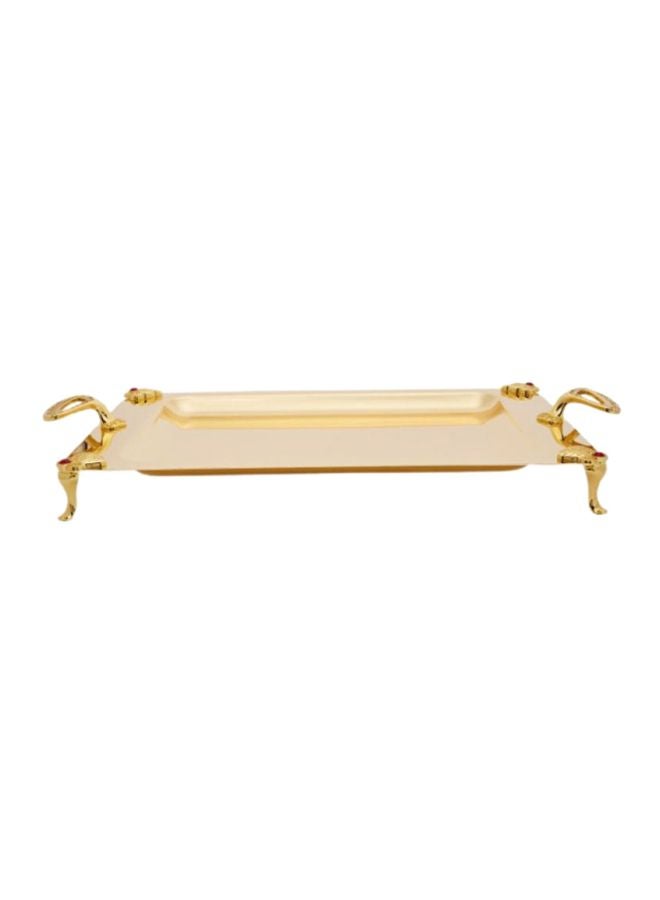 REGENT Royal Rectangle Tray Gold 54x31x6cm - Image 2