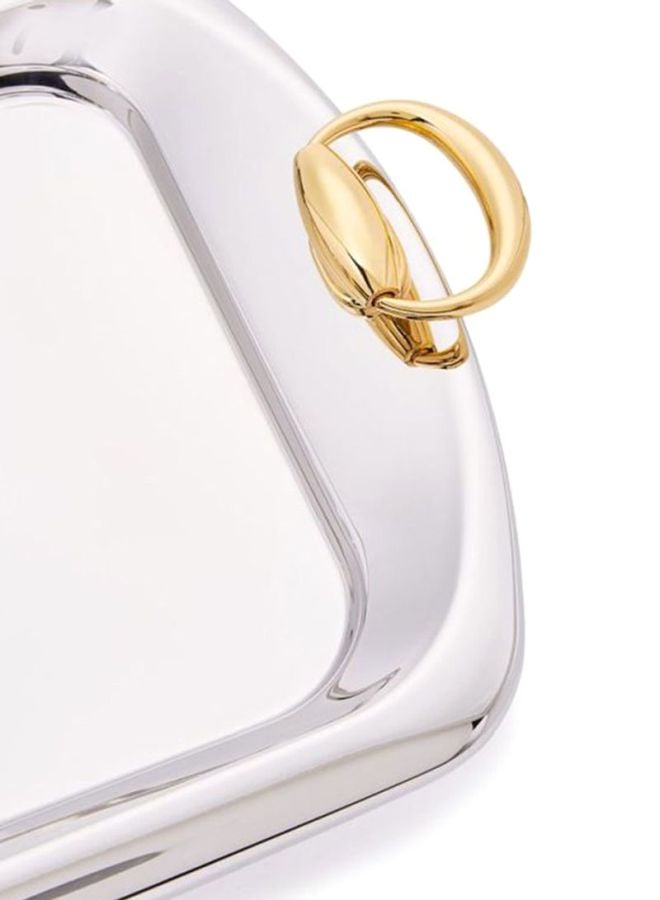 ريجنت صينية لوكس مُذهبة مستطيلة الشكل، بألوان متعددة مقاس 51× 28 سنتيمتر فضي / ذهبي 51x28سم - Image 3