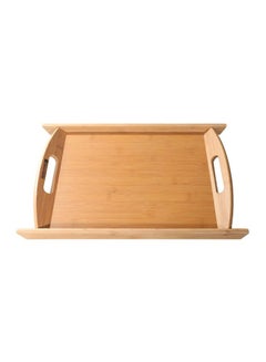 Solid Design Bamboo Tray Brown 37.8x4.8x25.5cm
