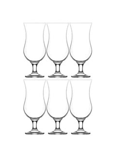 LAV 6-Piece Fiesta Cocktail Glass Set Clear 460ml  - Image 1