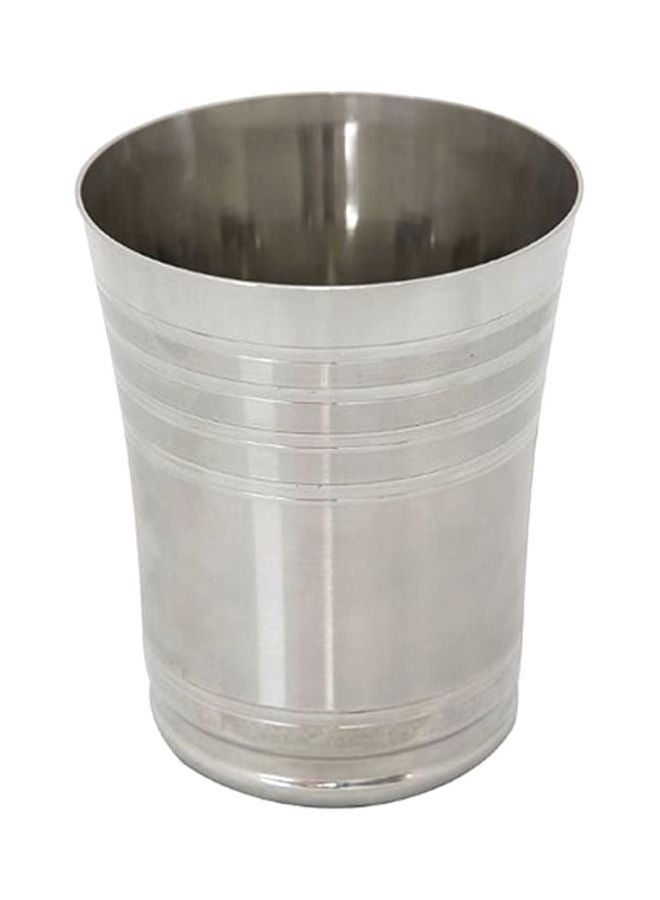 RAJ - 3 Lines Design Glass Silver 6.5 x 10cm - Image 1