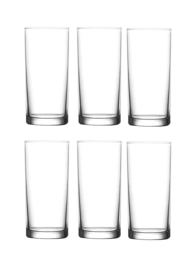 LAV 6-Piece Liberty Long Drink Glass Set Clear 295ml  - Image 1