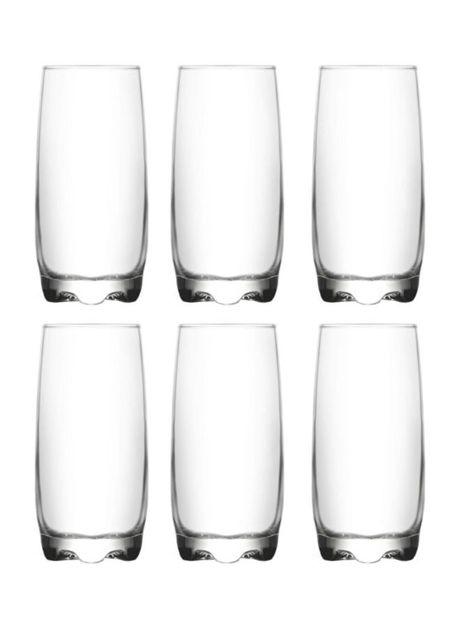 LAV 6-Piece Adora Tumbler Set Clear  - Image 1