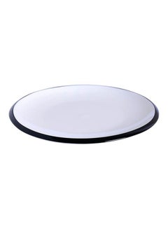 Sharpdo Watanabe Shallow Plate White/Black 8inch  - Image 1