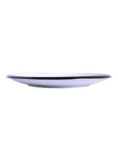 Sharpdo Watanabe Shallow Plate White/Black 8inch  - Image 3