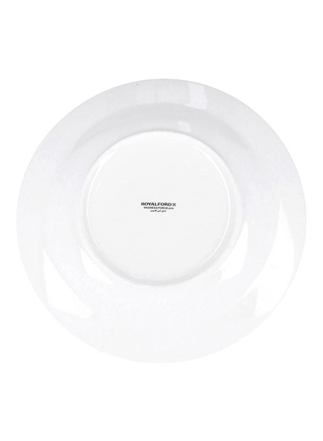 Royalford - Round Deep Plate White 8inch - Image 1