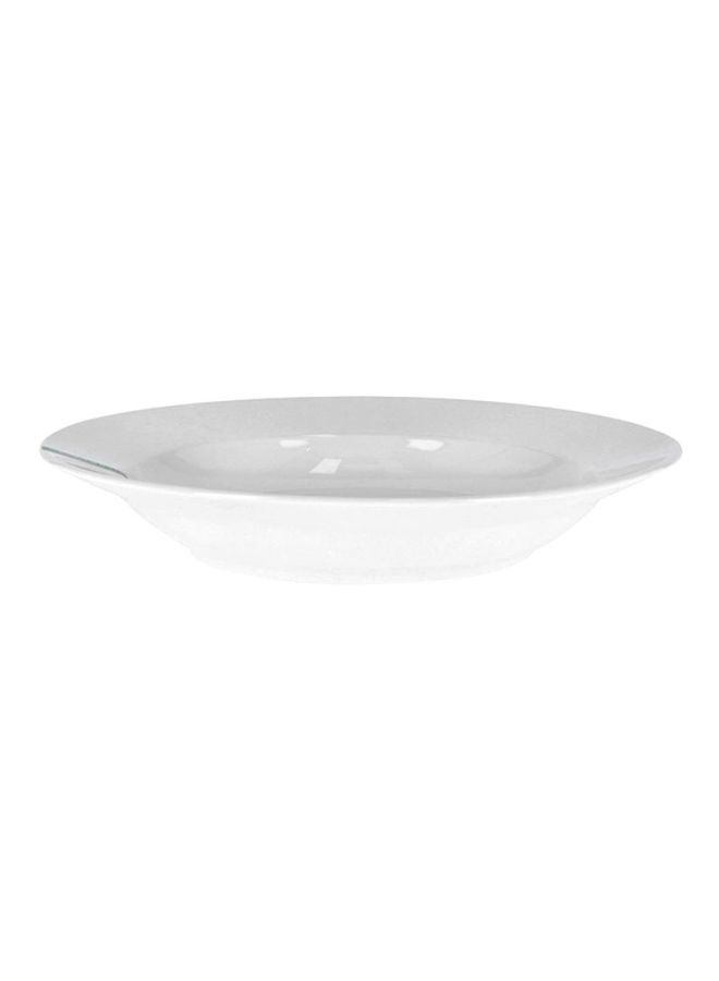 Royalford - Round Deep Plate White 8inch - Image 1