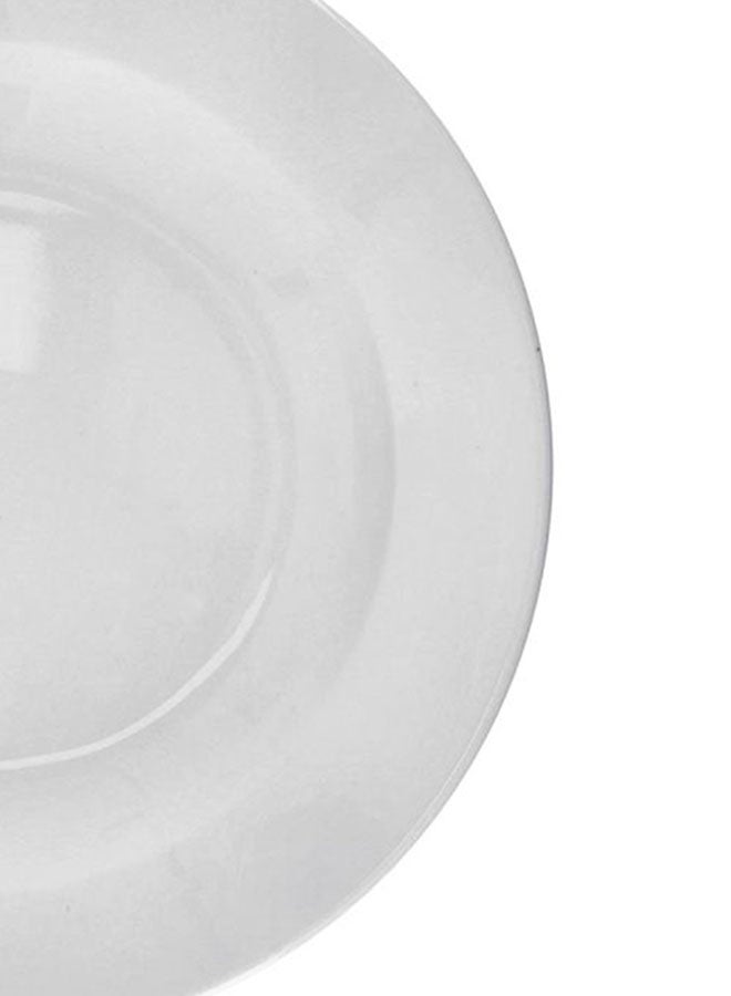 Royalford - Round Deep Plate White 8inch - Image 1