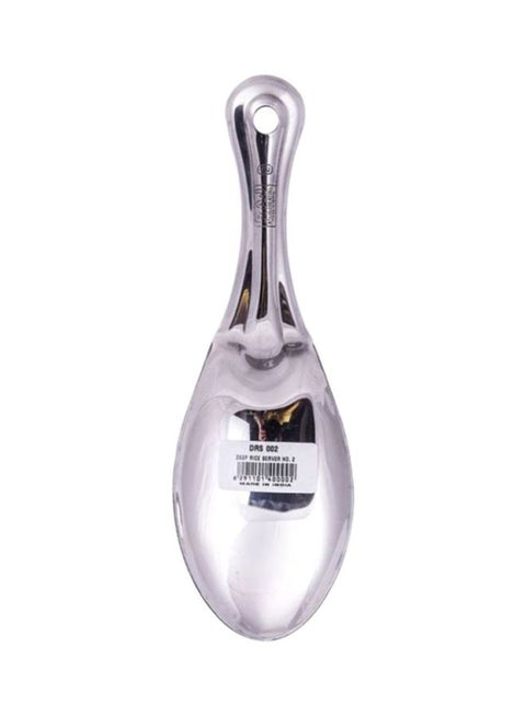 Stainless Steel Rice Server Silver 22x7cm