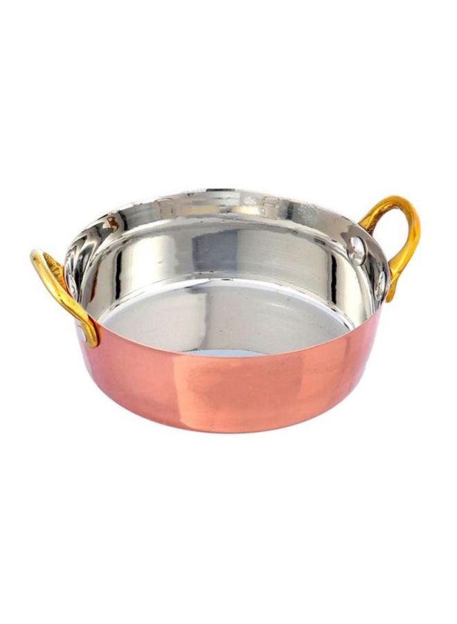 RAJ Frying Pan Silver/Pink/Gold 18.8x16.7x7.6cm  - Image 1