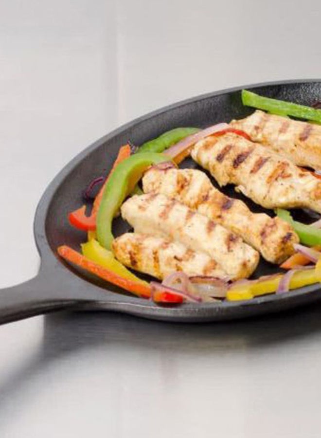 مقلاة تقديم بيضاوية الشكل أسود 10x7.5بوصة - Image 4