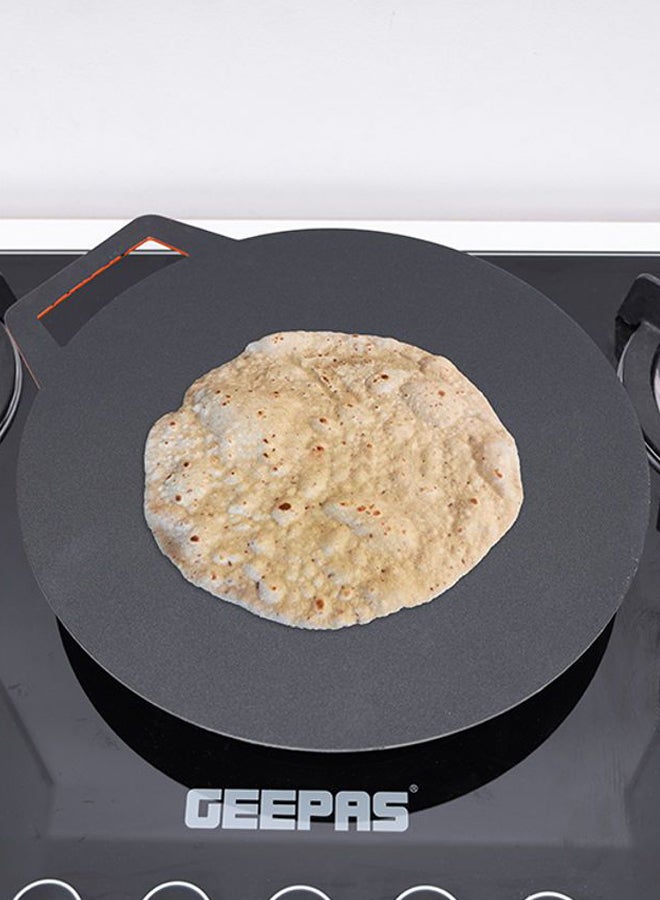 Royalford Flat Tawa Black/Red 30cm  - Image 5
