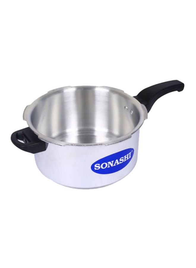 SONASHI Anti Spill 3L Pressure Cooker with Strong Aluminum Body  Extra Strong Lugs with Anti Spill Lid  Heavy Base  Can be used on Gas Stove And Induction Stove 3 Liters SPC-230 3Liters  - Image 2