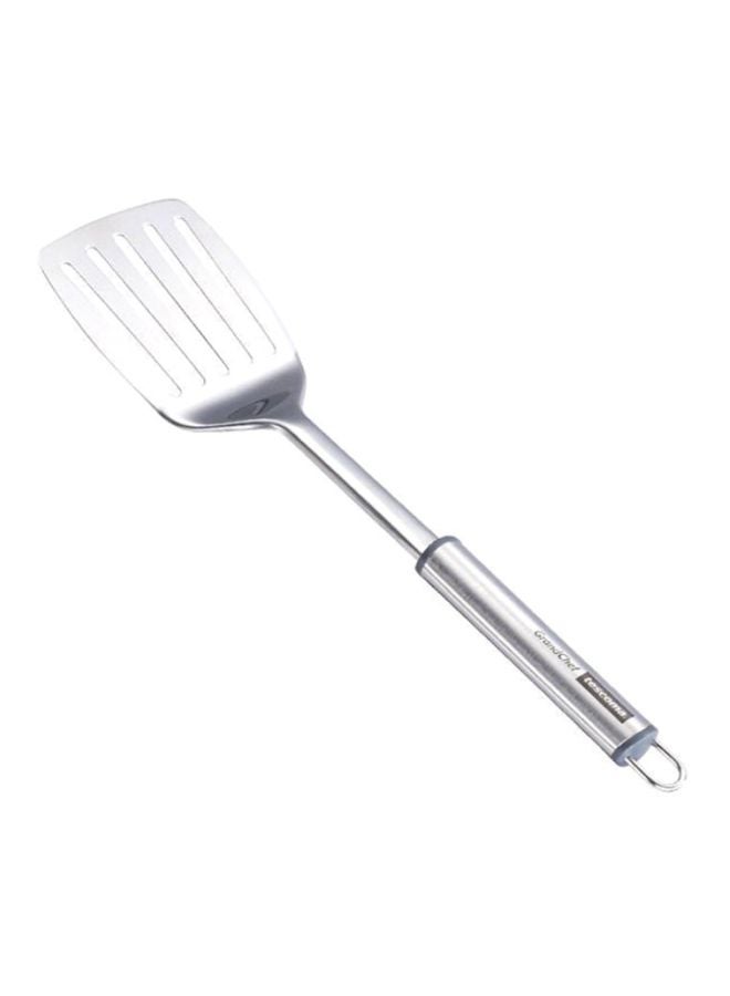 تسكوما ملعقة مشقوقة جراند شيف فضي 33سم