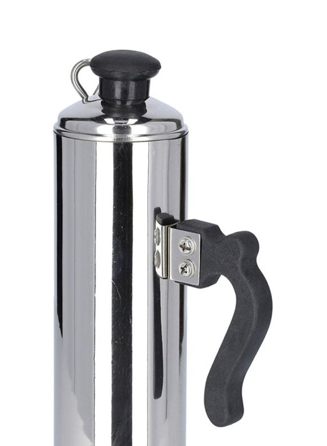 DELCASA - Delcasa DC1516 Stainless Steel Puttu Maker with Pot - Stainless Steel Food Grade Material | Dishwasher Safe, Bakelite Knob & Sturdy Handle | Stainless Steel Stick | Compatible With Hot Plate, Halogen, Gas, & Induction Tops Stainless Steel 35cm - Image 1
