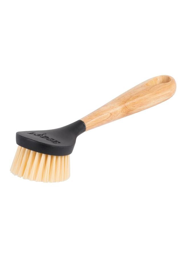 Lodge Cookware Scrubbing Brush Beige/Black/Yellow 10inch - Image 1