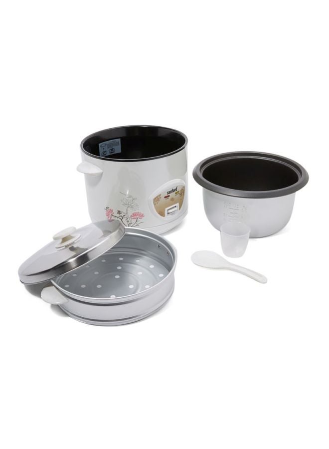 سانفورد قطعة بديلة لجهاز طهي أرز كهربائي بسعة 2.2 لتر 2.2 L 900.0 W SF1131RC-2.2L BS أبيض\فضي\أسود  - Image 2