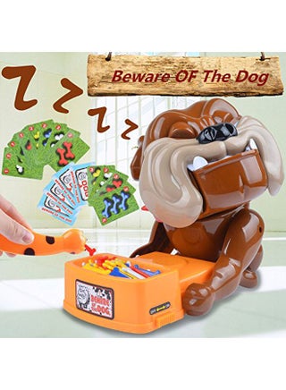 Lightweight Bones Dog Shaped Vibrant Colour Tricky Intelligence Family Game Toy 27.43x22.35x14.99cm - view 5