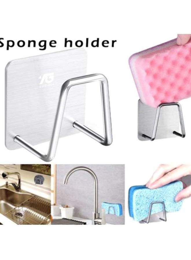 Beauenty Kitchen Sponges Holder Silver 5x4.5x3centimeter - Image 2