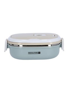 Royalford Rectangular Lunch Box With Ss Inner 900Ml 4+ Hours High Efficiency Multi Color 20.5X15X8.2 Cm Multicolour 900ml  - Image 1