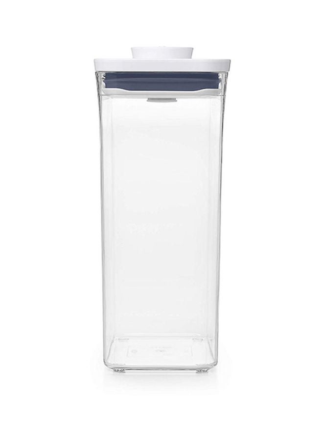 أوكسو حاوية جود جريبس بوب 2.0 بتصميم مستطيل ومتوسط الطول شفاف/ أبيض/ رمادي 6.05 x 3.95 x 10سم - Image 2