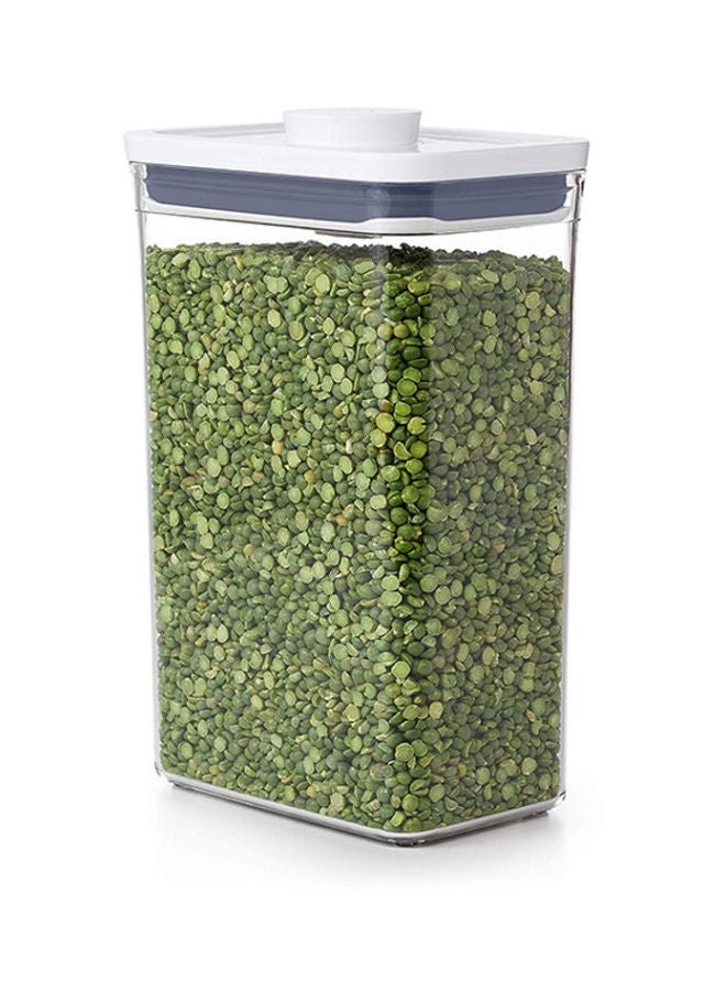 أوكسو حاوية جود جريبس بوب 2.0 بتصميم مستطيل ومتوسط الطول شفاف/ أبيض/ رمادي 6.05 x 3.95 x 10سم - Image 3