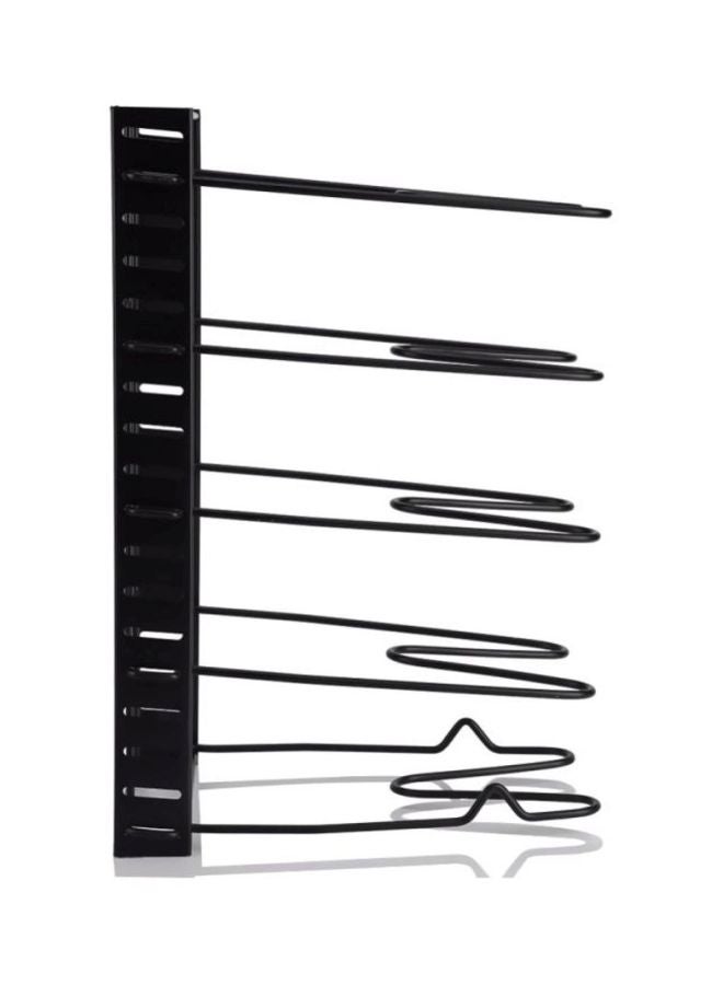 Beauenty Metal Dish Rack Stand Black 38.1x20.5x26cm - Image 3