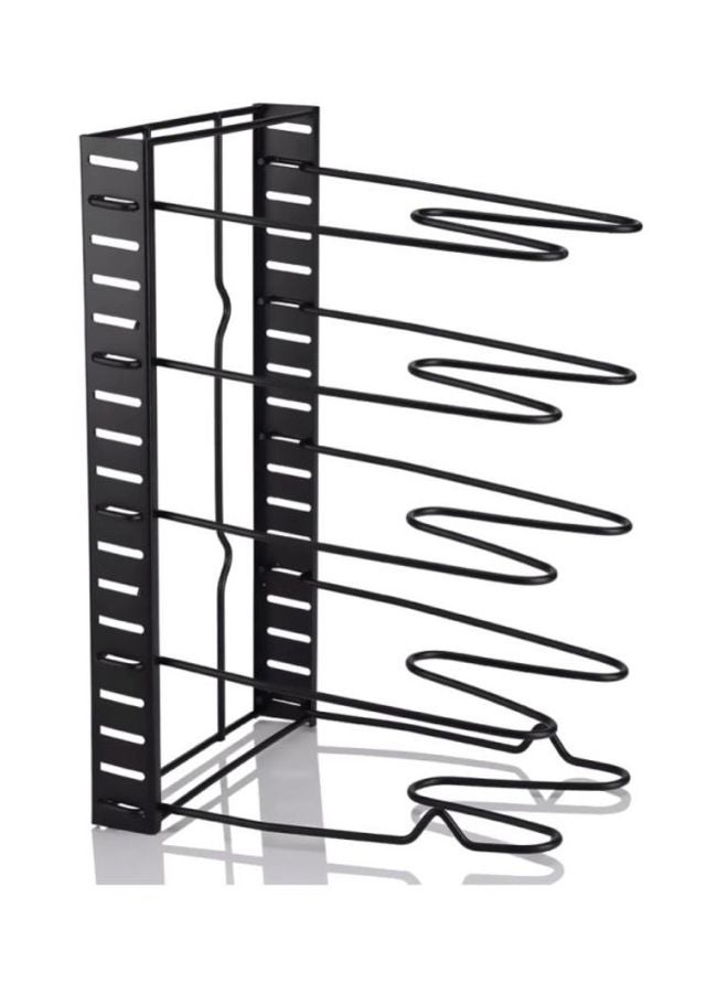 Beauenty Metal Dish Rack Stand Black 38.1x20.5x26cm - Image 2