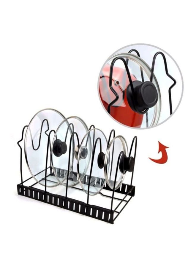 Beauenty Metal Dish Rack Stand Black 38.1x20.5x26cm - Image 5